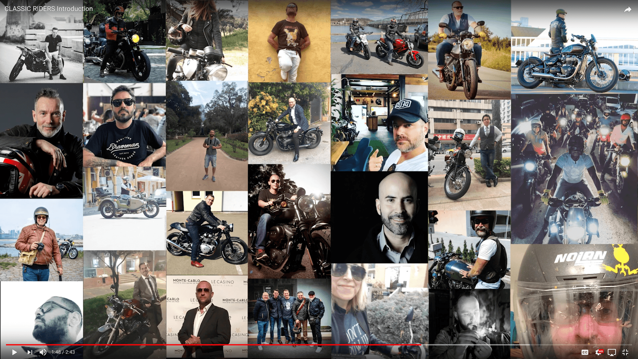 Presentation of Classic Riders community